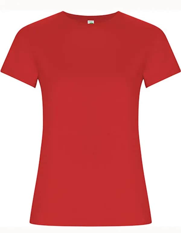 Women´s Golden Organic T-Shirt - Red 60