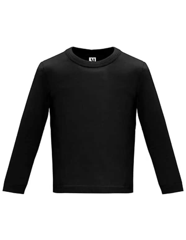 Baby Longsleeve T-Shirt - Black 02