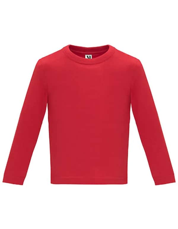 Baby Longsleeve T-Shirt - Red 60