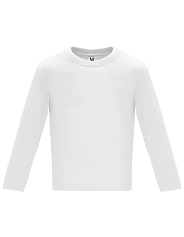 Baby Longsleeve T-Shirt - White 01