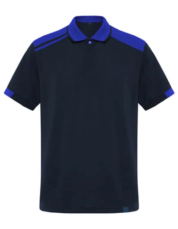 Poloshirt Samurai - Navy Blue 55/Royal Blue 05