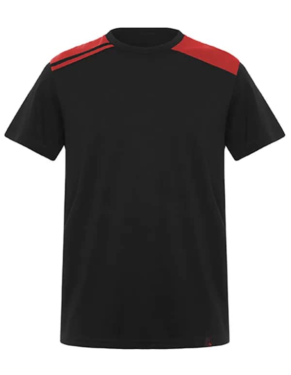 T-Shirt Expedition - Black 02/Red 60