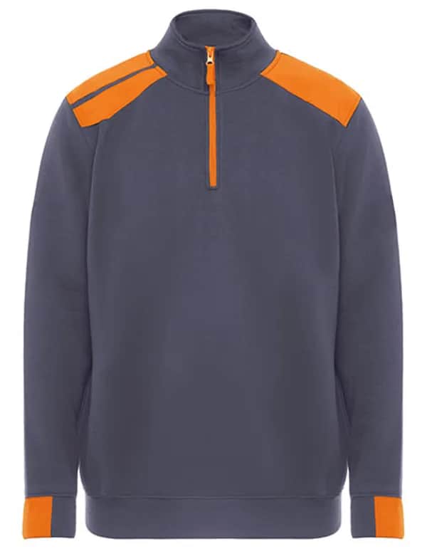 Troyer Sweatshirt Maverick - Lead 23/Orange 31
