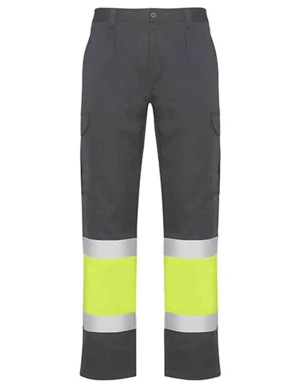 Naos Trousers - Lead 23/Fluor Yellow 221