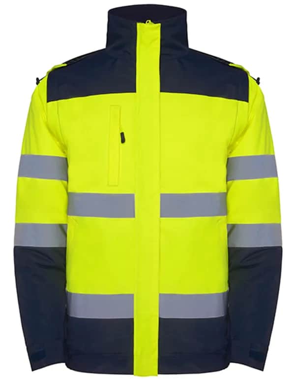 Epsylon Parka - Navy Blue 55/Fluor Yellow 221
