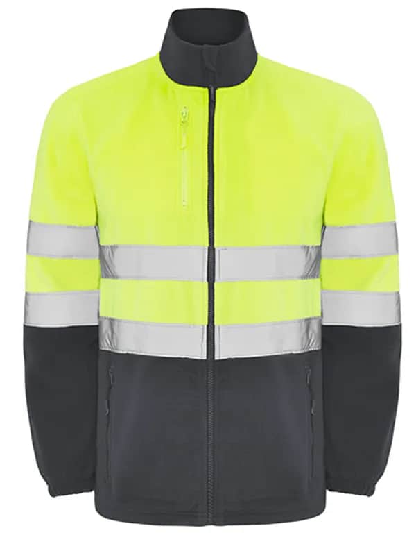 Altair Fleece Jacket - Lead 23/Fluor Yellow 221
