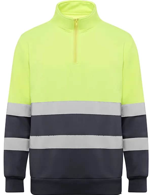 Sweatshirt Spica - Lead 23/Fluor Yellow 221