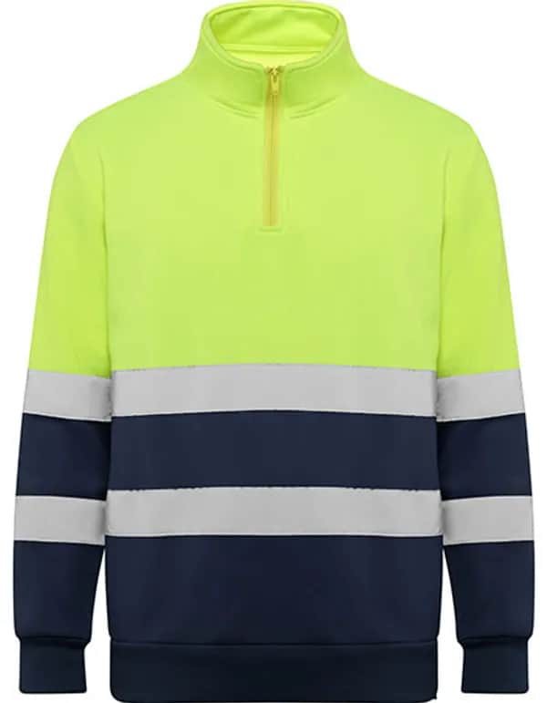 Sweatshirt Spica - Navy Blue 55/Fluor Yellow 221