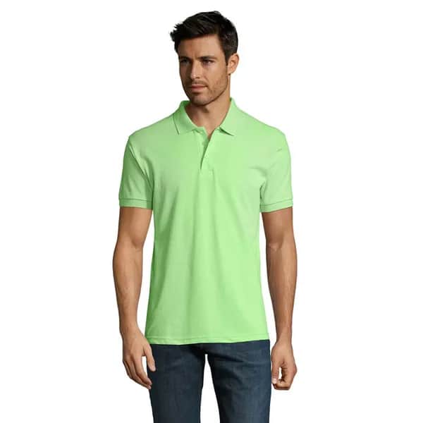 PRIME HERREN POLO 200g - PRIME MEN - Apple Green