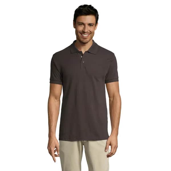 PRIME HERREN POLO 200g - PRIME MEN - Dunkelgrau