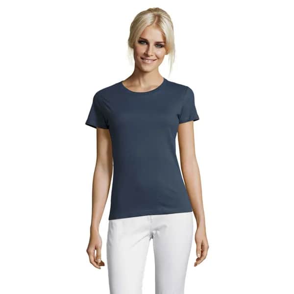 REGENT DAMENT-SHIRT 150g - REGENT WOMEN - Denim