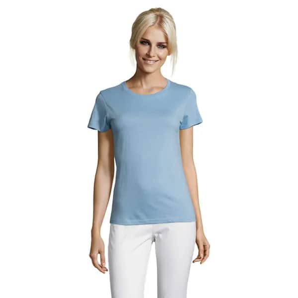 REGENT DAMENT-SHIRT 150g - REGENT WOMEN - Sky Blue