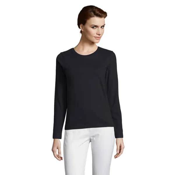 IMPERIAL LSL DAMEN T-SHIRT - IMPERIAL LSL WOMEN - Deep Black