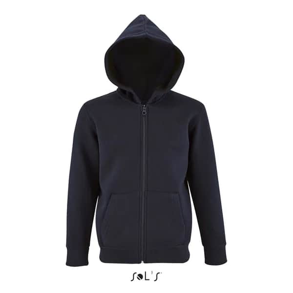 STONE KINDER HOODIE  260g - STONE KIDS - French Navy