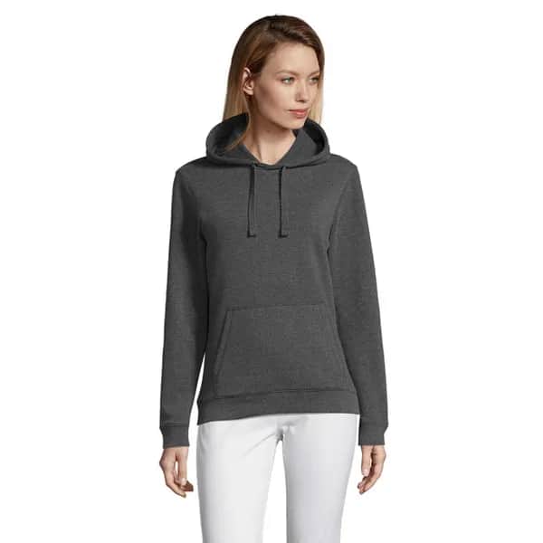 SPENCER Damen Sweater 280g - SPENCER WOMEN - Charcoal Melange