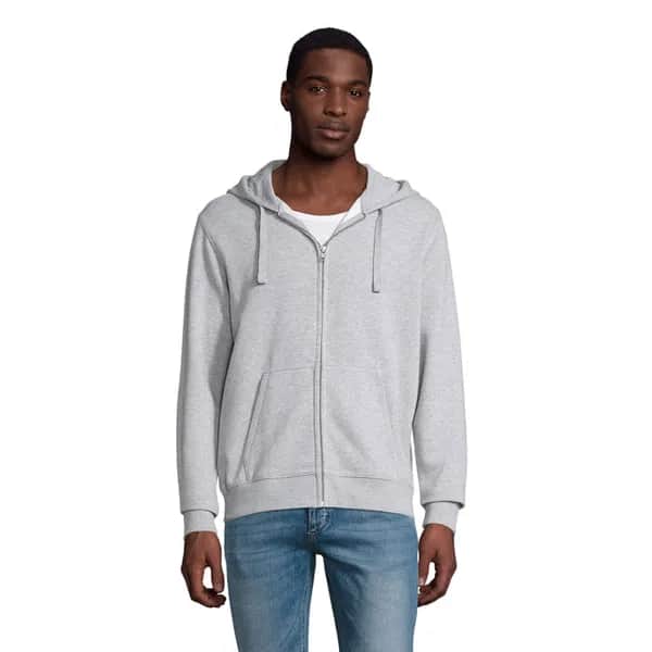 SPIKE HOOD HERREN 280gr - SPIKE MEN - Grau-Melange 2
