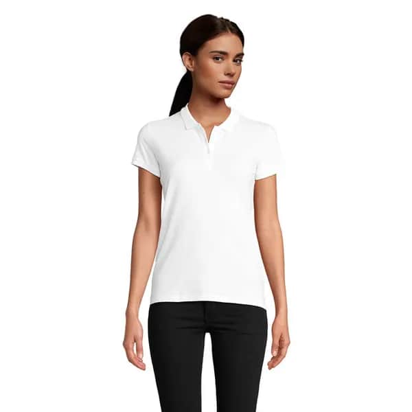 PLANET WOMEN Polo 170g - PLANET WOMEN - White