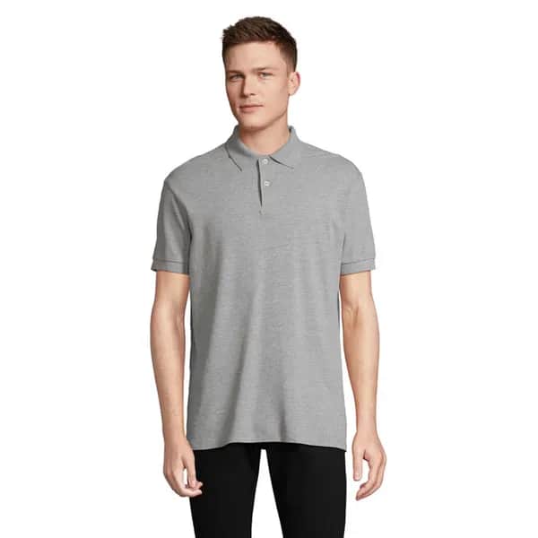 PACIFIC HERREN POLO - PACIFIC - Grau-Melange 2