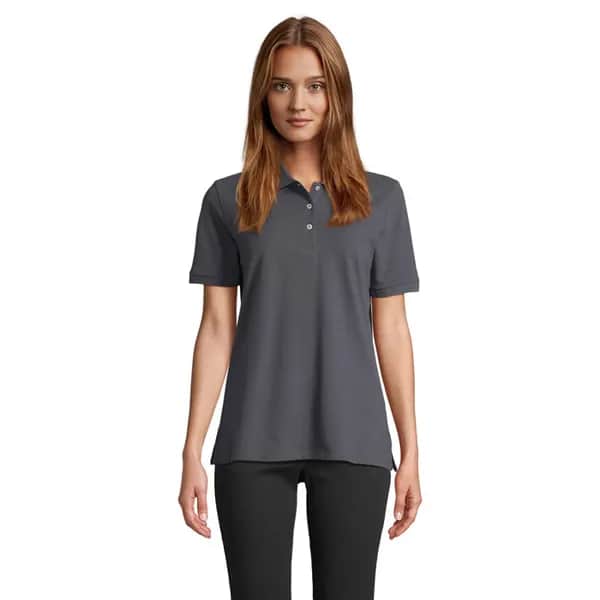 PACIFIC DAMEN POLO - PACIFIC WOMEN - Mausgrau