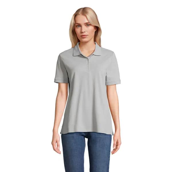 PACIFIC DAMEN POLO - PACIFIC WOMEN - Pure Grey