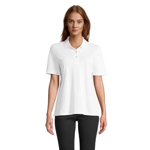 PACIFIC DAMEN POLO - PACIFIC WOMEN - White