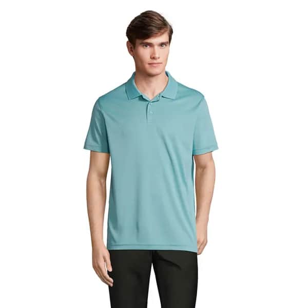 PITCHER UNISEX POLO - PITCHER - Pool Blue
