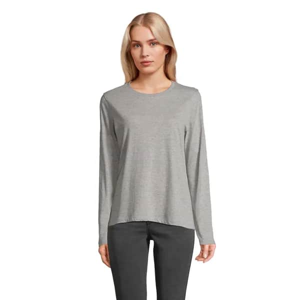MONARCH DAMEN T-SHIRTS - MONARCH WOMEN - Graue Melange