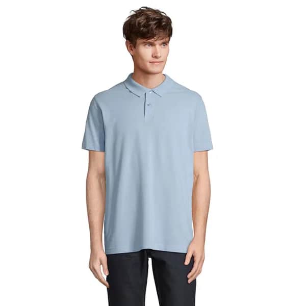 PULSE UNISEX POLO - PULSE - Sky Blue Pique