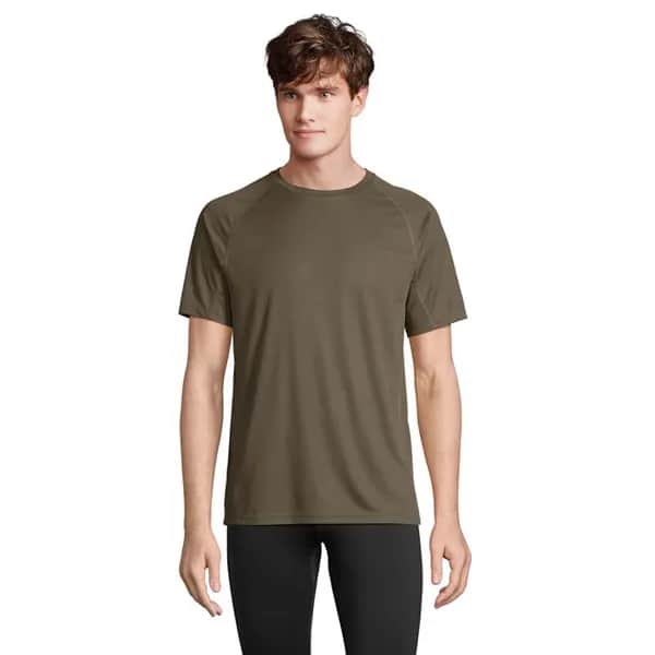 VORTEX RAGLAN T-SHIRT - VORTEX - Army