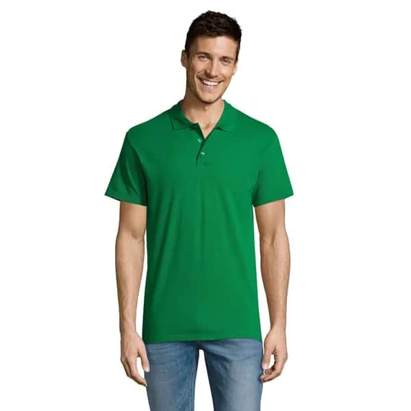 SUMMER II MEN Polo 170g - SUMMER II - Kelly Green