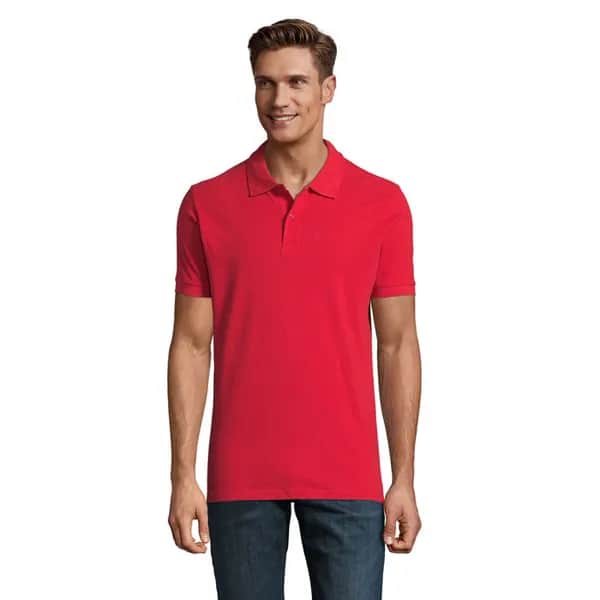 PERFECT MEN Polo 180g - PERFECT MEN - Red