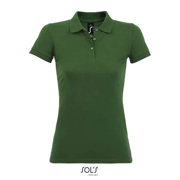 PERFECT DAMEN POLO 180g - PERFECT WOMEN - Bottle Green