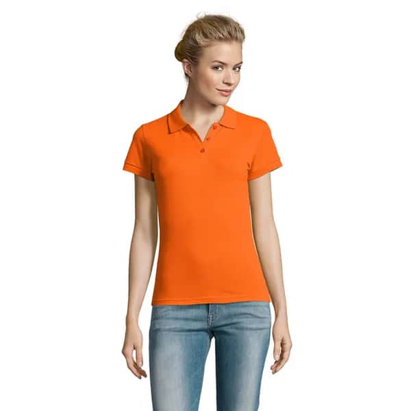PERFECT DAMEN POLO 180g - PERFECT WOMEN - Orange