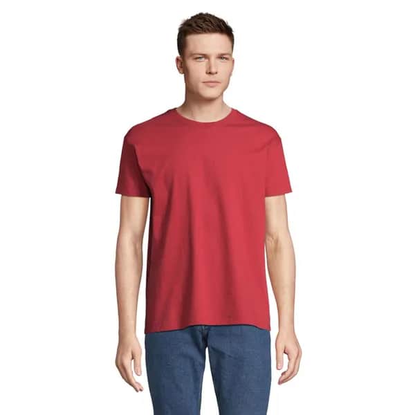 IMPERIAL MEN T-Shirt 190g - IMPERIAL - Folk Red Twin