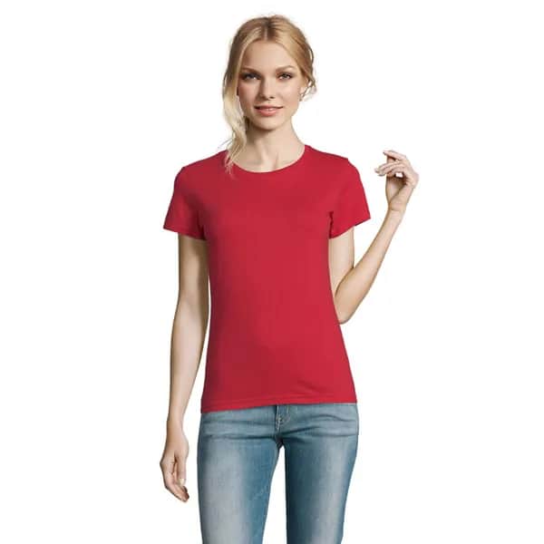 IMPERIAL WOMEN T-Shirt 190g - IMPERIAL WOMEN - Red