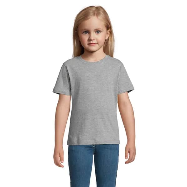 REGENT KINDERT-SHIRT 150g - REGENT KIDS - Graue Melange