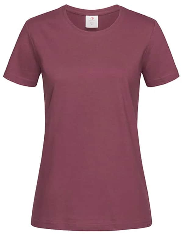 Classic-T Women - Burgundy Red