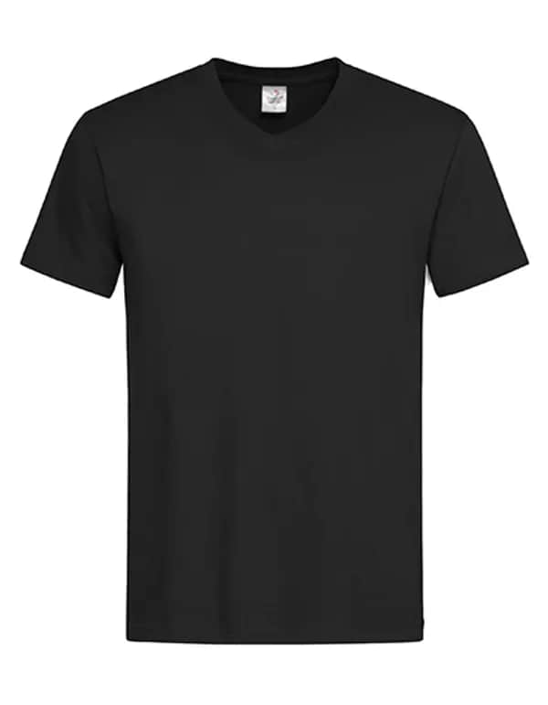 Classic-T V-Neck - Black Opal