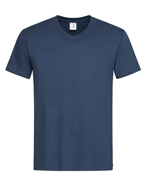Classic-T V-Neck - Navy Blue