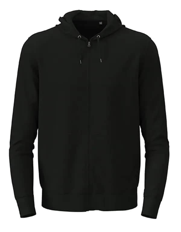 Classic Zip Hoodie - Black Opal