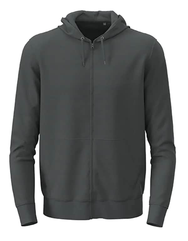 Classic Zip Hoodie - Slate Grey (Solid)