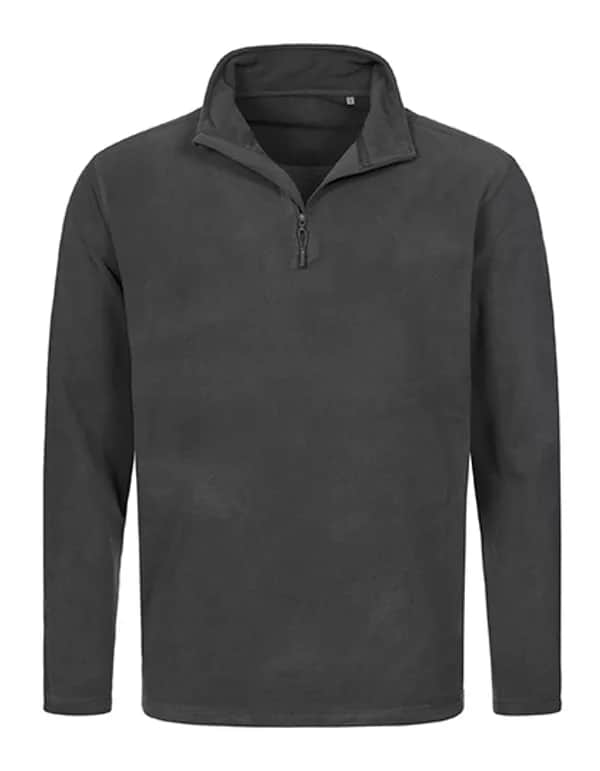 Classic Fleece Half-Zip - Grey Steel (Solid)