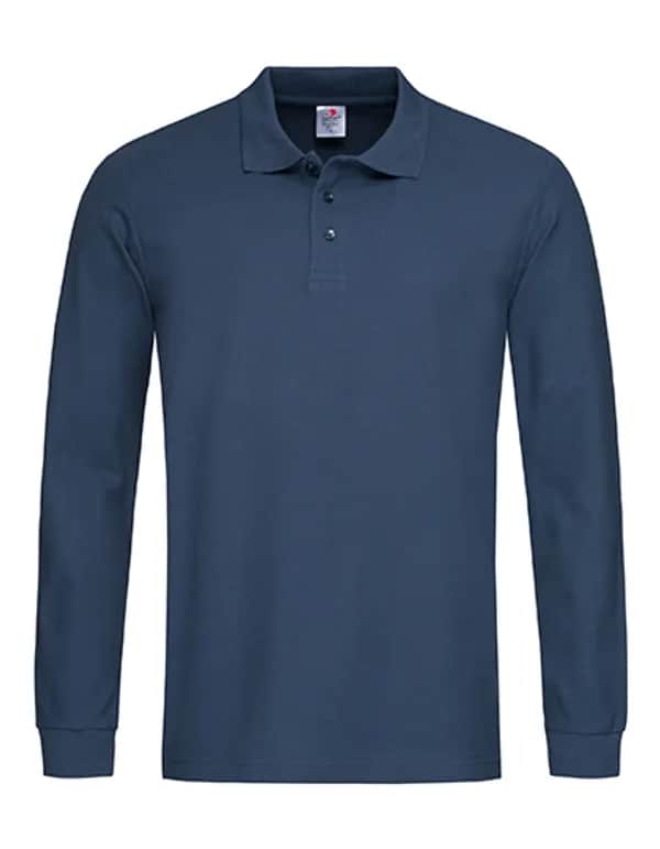 Classic Polo Long Sleeve - Navy Blue