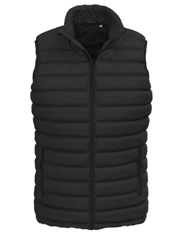 Lux Padded Vest Men - Black Opal