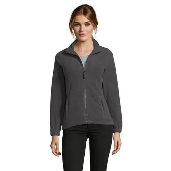 NORTH DAMEN FL JACKE  300g - NORTH WOMEN - Anthrazitgrau