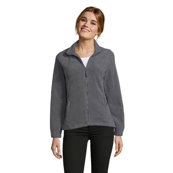 NORTH DAMEN FL JACKE  300g - NORTH WOMEN - Graue Melange