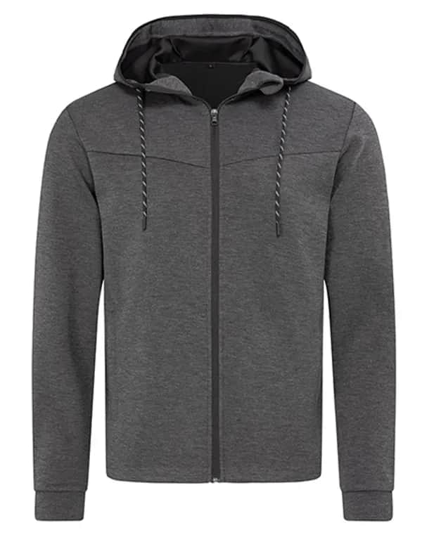 Recycled Scuba Jacket - Anthra Heather