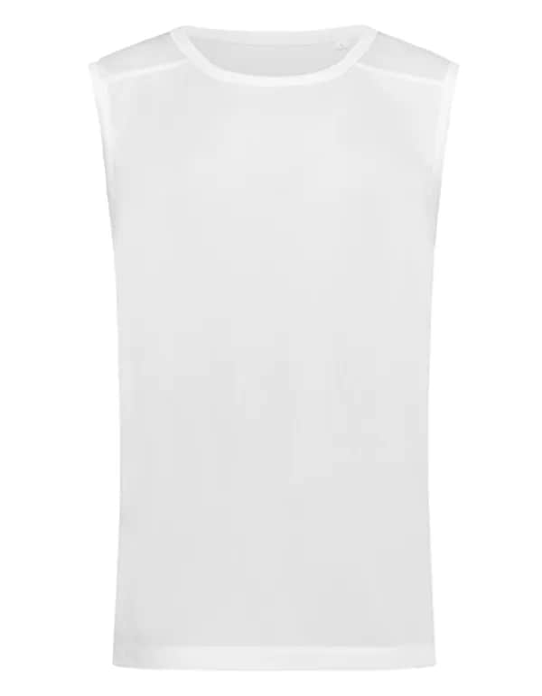 Mesh Sleeveless - White