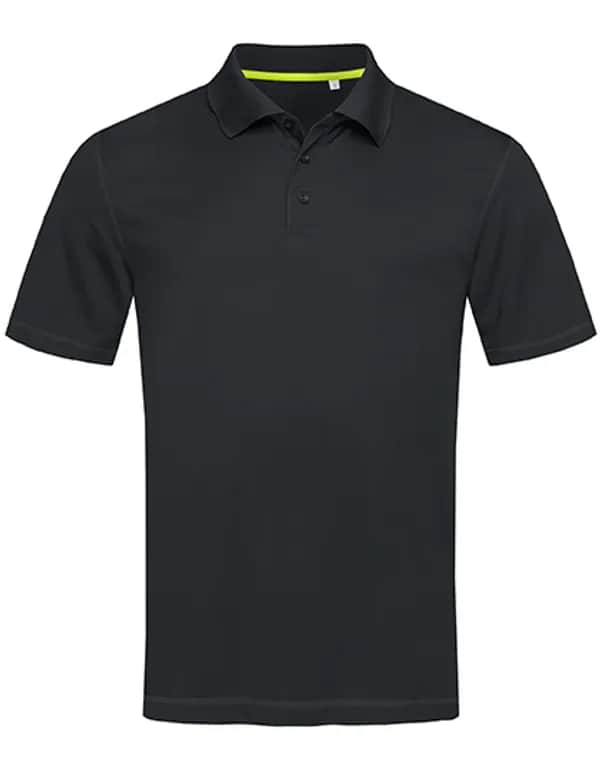 Mesh Polo - Black Opal