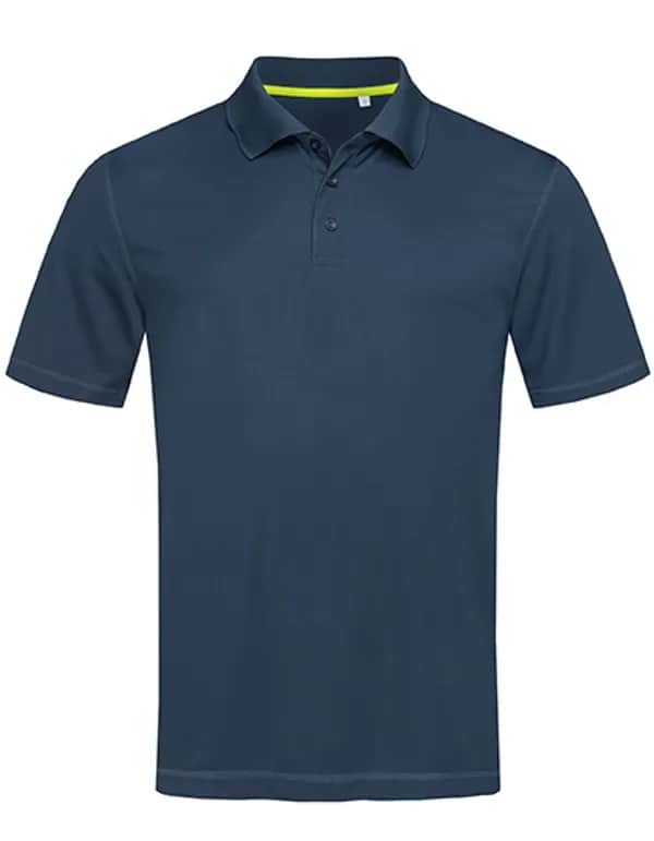 Mesh Polo - Marina Blue